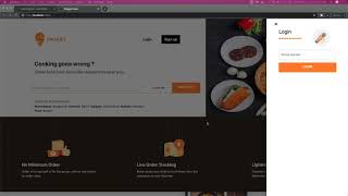 Swiggy Landing Page Design #15