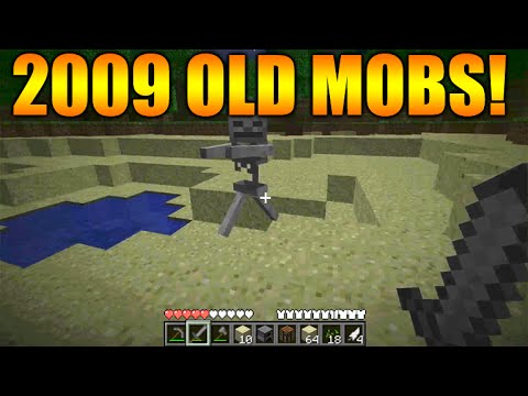 ★Minecraft Gameplay From 2009/2010 - The First EVER 