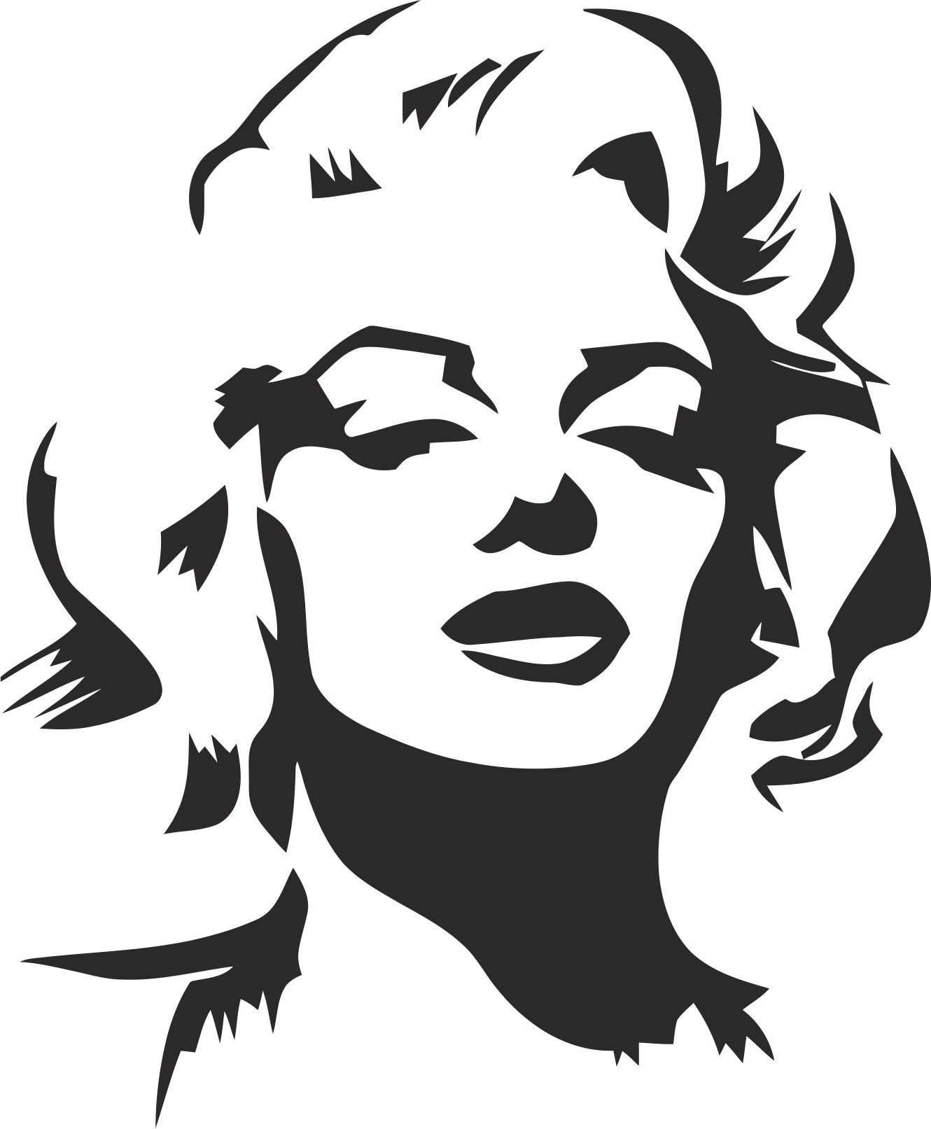 marilyn monroe stencil eps free vector download 3axisco