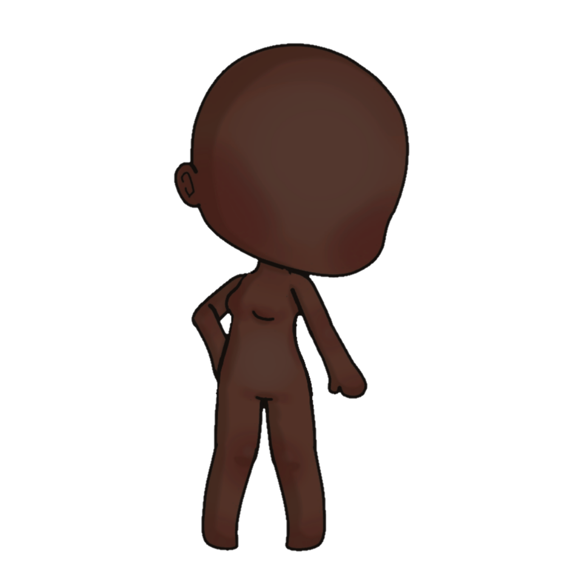 Gacha Life Body Base Poses With Skin Color