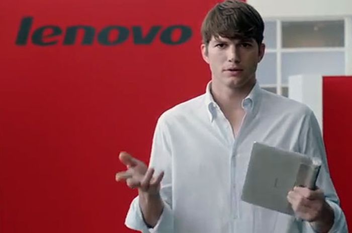 Di Lenovo Ashton Kutcher Berganti Profesi Sebagai Product