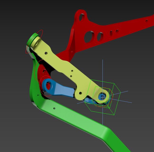 Mechanical Linkage Puzzle Autodesk Community 3ds Max