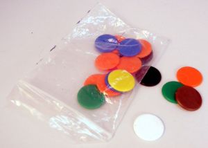 Colored marking dots