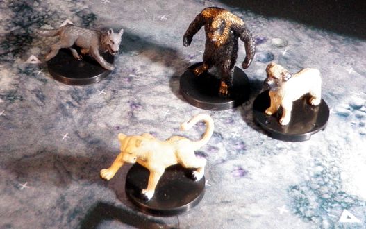 Animal companion miniatures