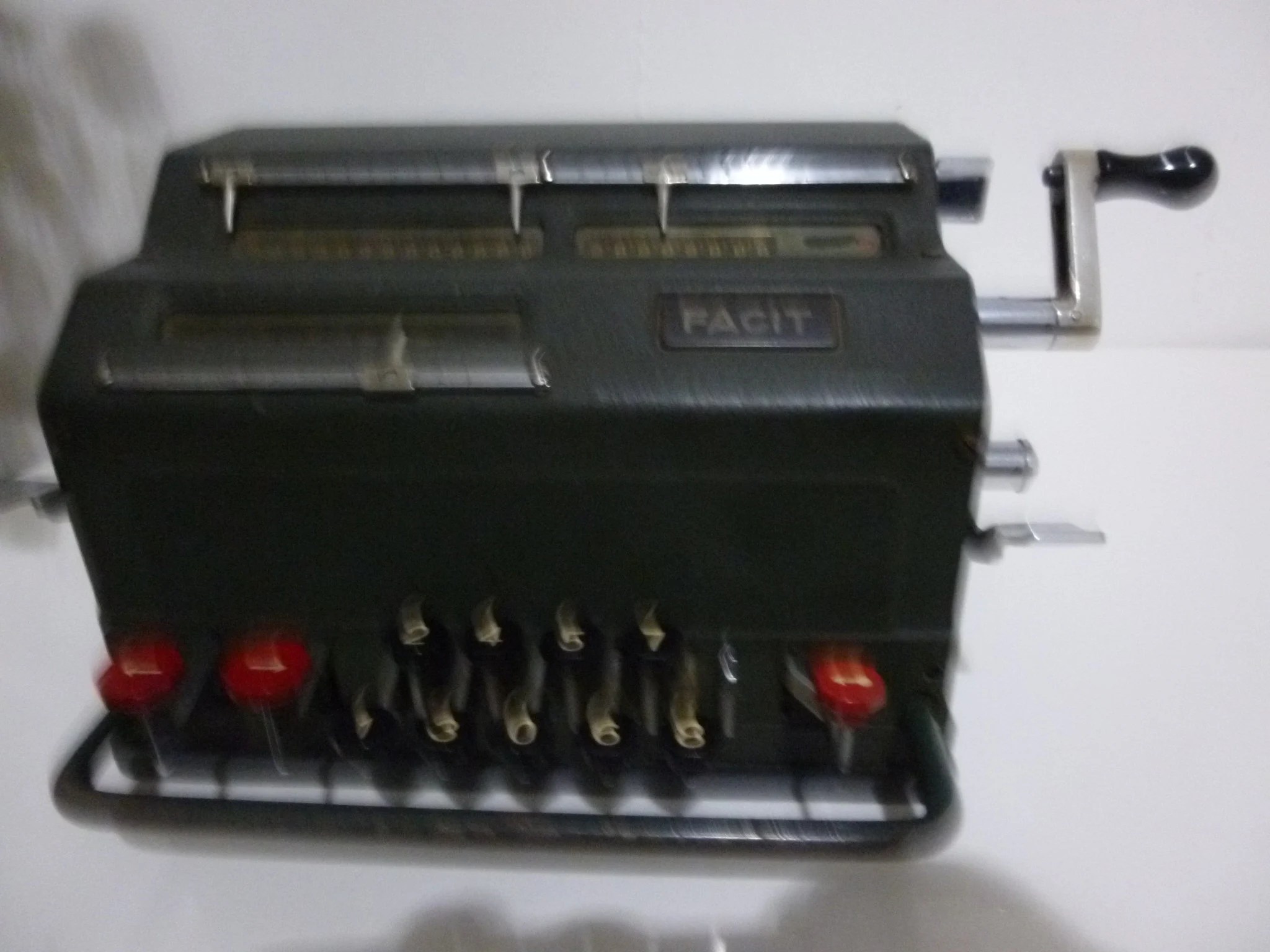 Calculating Machine Facit 6kgs Mechanical Calculator