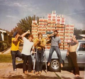 That was an epic beer run! (Early 80’s)