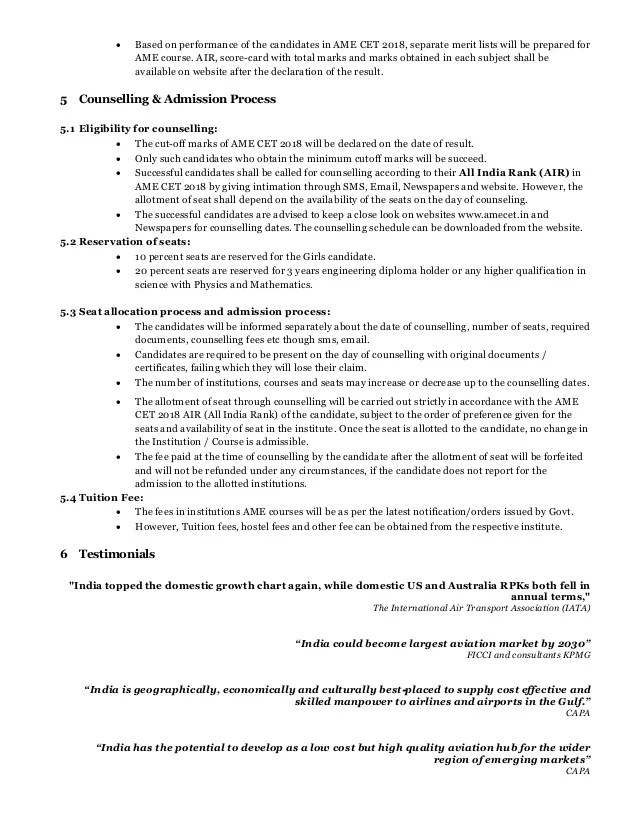 Aircraft Maintenance Engineering Common Entrance Test 2018