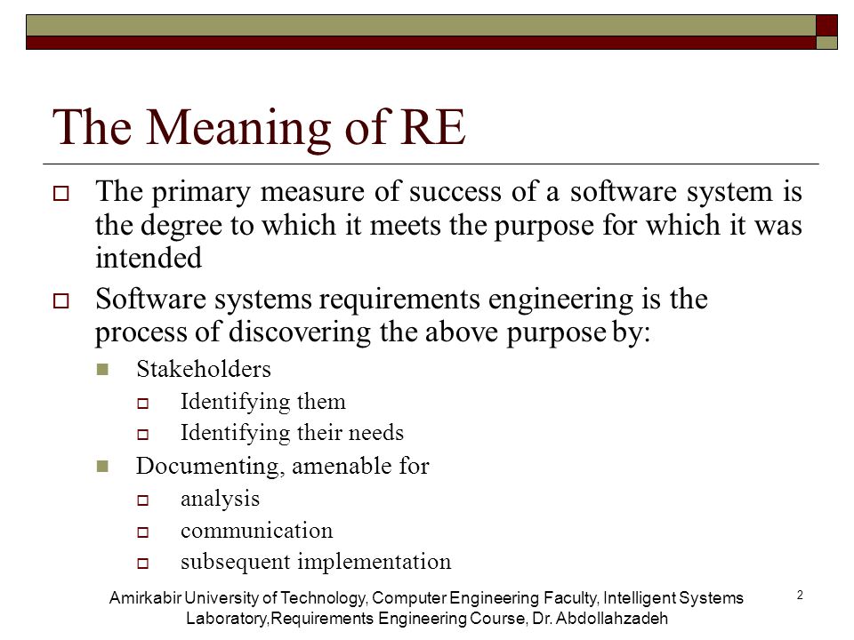 Amirkabir University Of Technology Computer Engineering