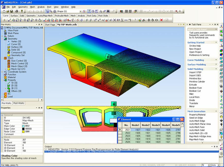 Computer Aided Engineering Software For Concrete