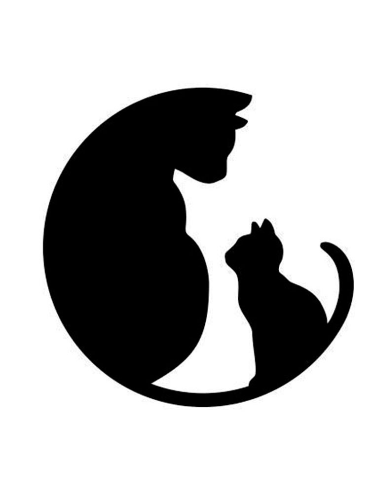 free cat stencils printable to download cat stencils