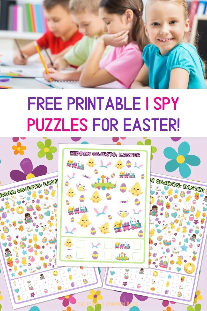 free printable hidden objects easter game i spy easter