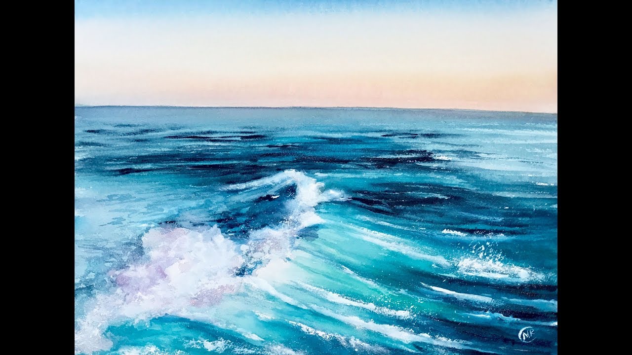 Sea Watercolor at GetDrawings Free download