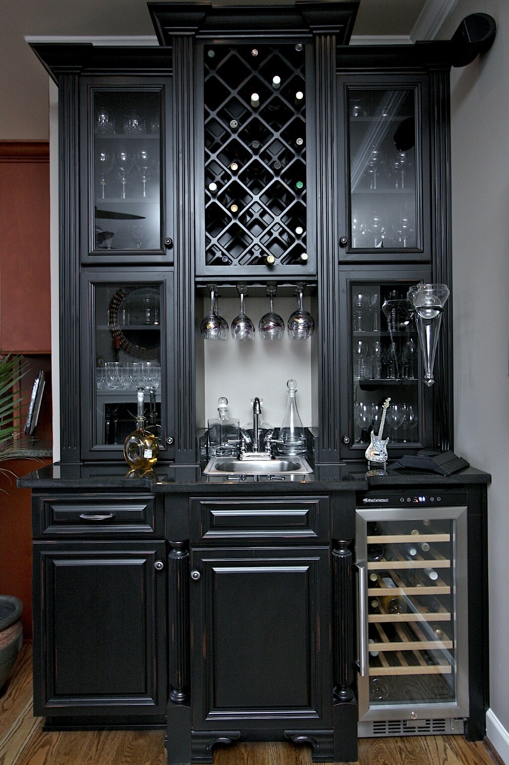 Bar With Wine Fridge Ideas on Foter