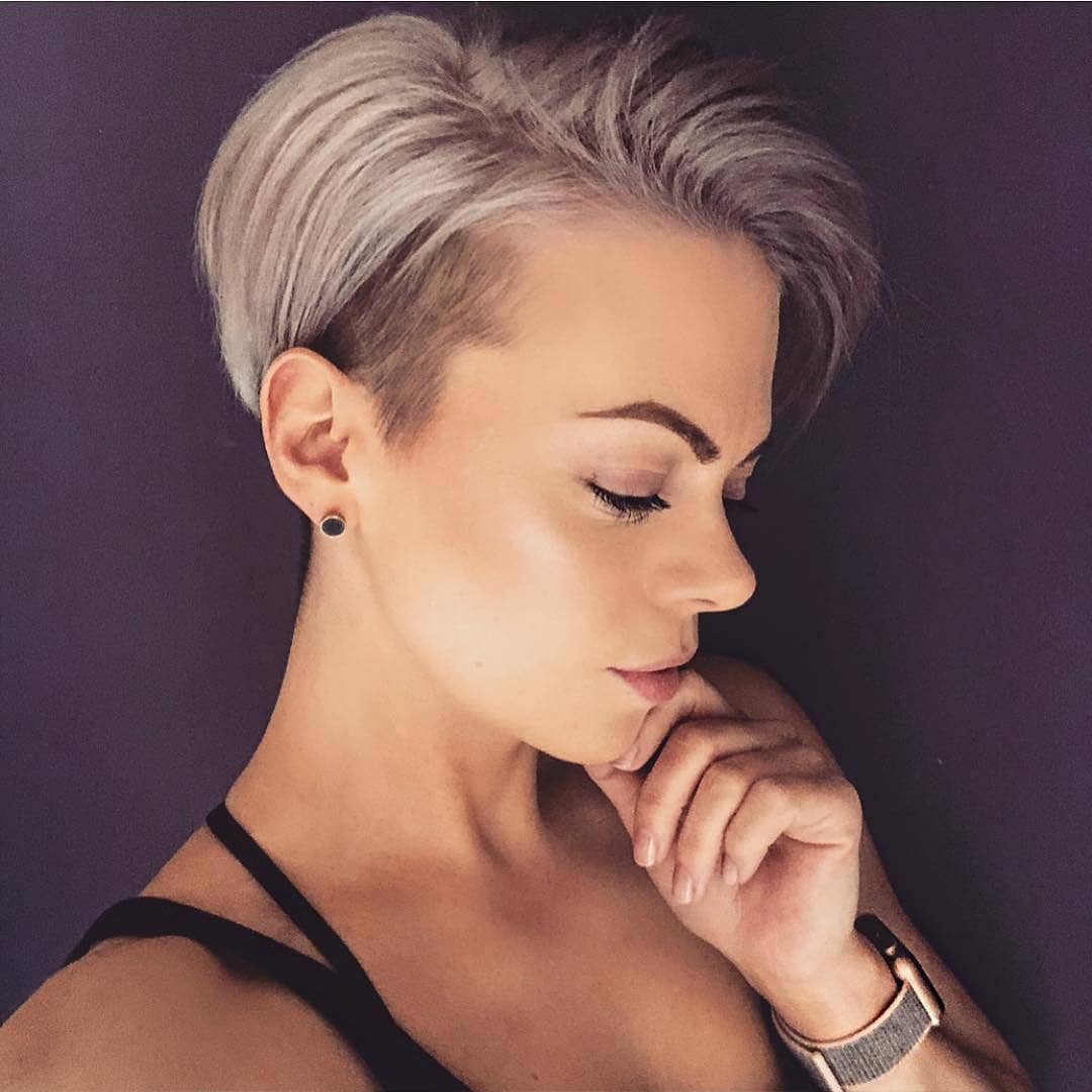 10 Beautiful Asymmetrical Short Pixie Haircuts & Hairstyles, Women