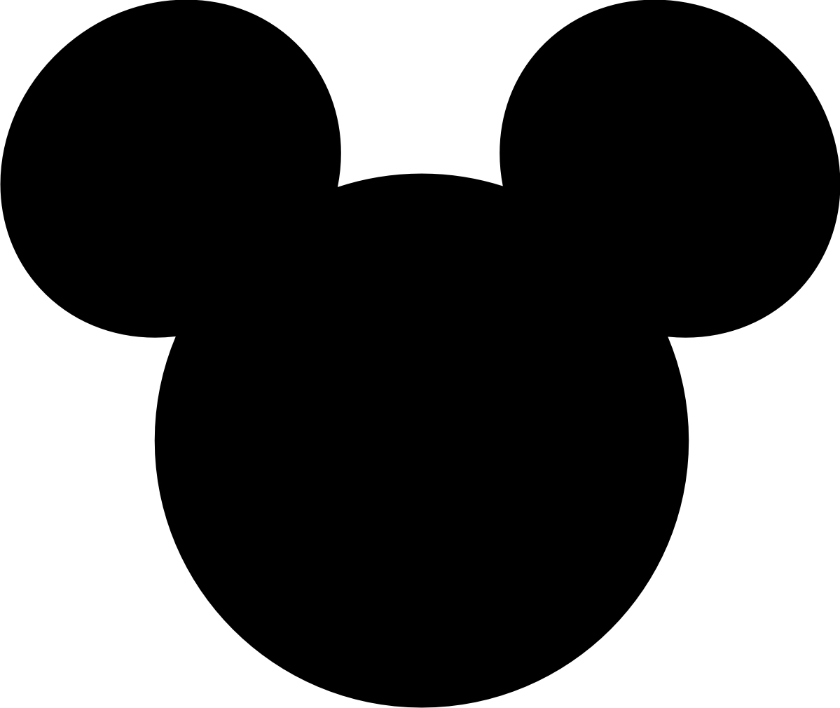 Free Outline Of Mickey Mouse Head, Download Free Clip Art ...