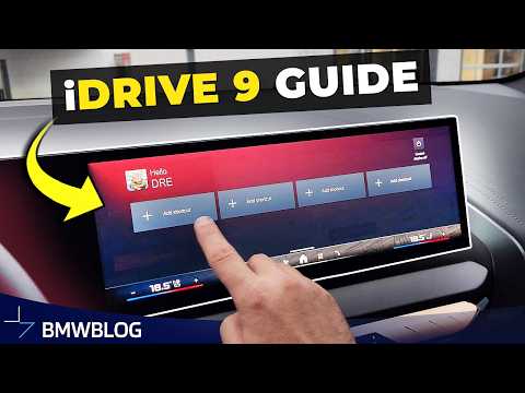 BMW iDrive 9 - Tips, Tricks and Features