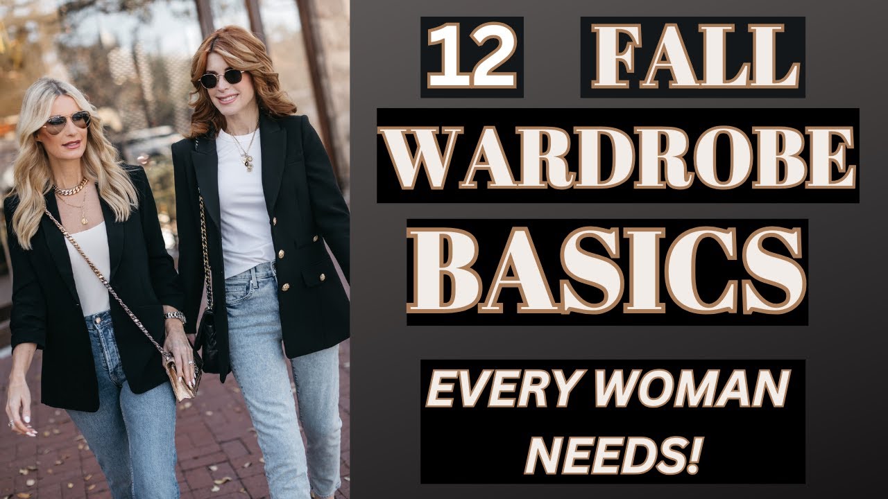 Fall Wardrobe Essentials for Women Over 40 | Fashion Over 40