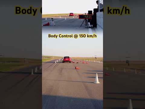 BMW M3 Touring Lane Change at 150 km/h