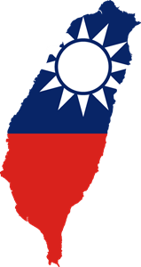 Flag map of Taiwan Logo ,Logo , icon , SVG Flag map of Taiwan Logo