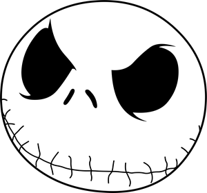 Jack Skellington Logo ,Logo , icon , SVG Jack Skellington Logo