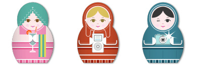 Matryoshka Icons