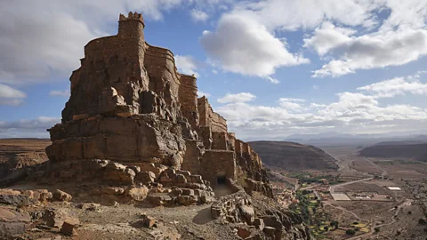 Clifftop agadir in Morocco (Credit: Harry Taylor)