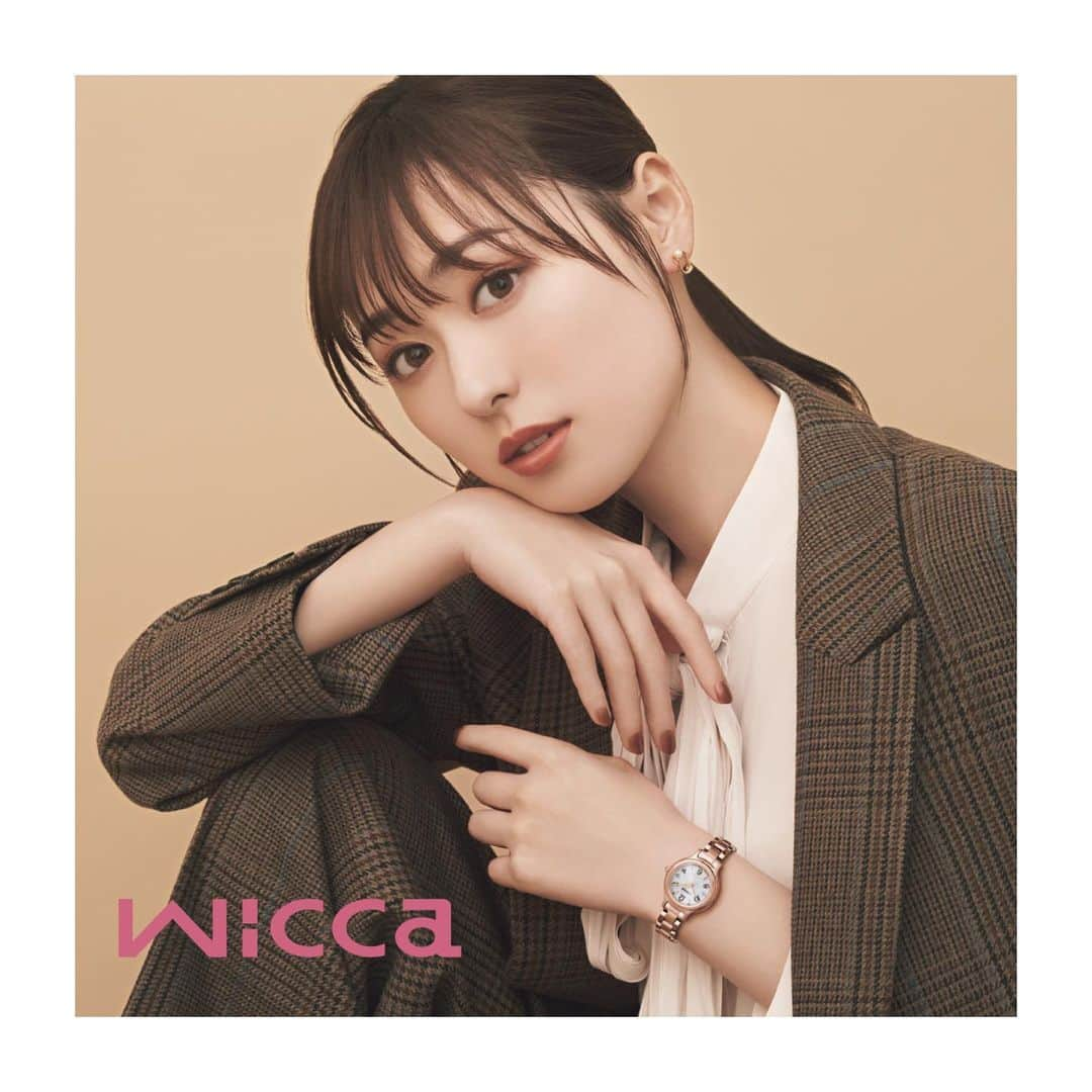 福原遥のインスタグラム：「. シチズン時計 #wicca 新CMが公開中です☺︎  いい時間。 それは、 いい私で いられる時間。  自分をたくさん愛してあげてね😌 #はるかのちょっとブレイク」