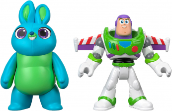 Imaginext Disney Pixar Toy Story Bunny and Buzz Lightyear Figures