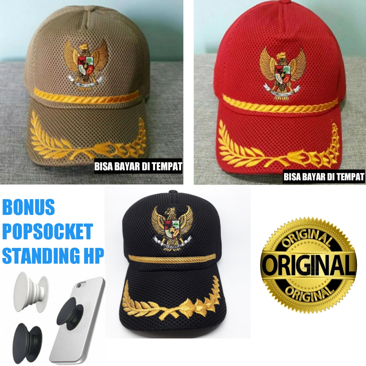 Jual Topi Dishub Lambang Padi Dan Kapas Terbaru - May 2024 | Lazada.co.id