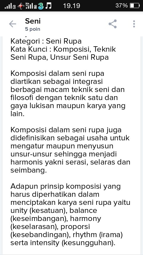 Apa Yang Dimaksud Dengan Komposisi Dalam Karya Seni Rupa Brainly Co Id