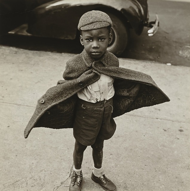 Jerome Liebling, Butterfly Boy, New York City, 1949, printed ca. 1949, gelatin silver print, Smithsonian American Art Museum, Museum purchase through the Luisita L. and Franz H. Denghausen Endowment, 2016.40.4, © Jerome Liebling