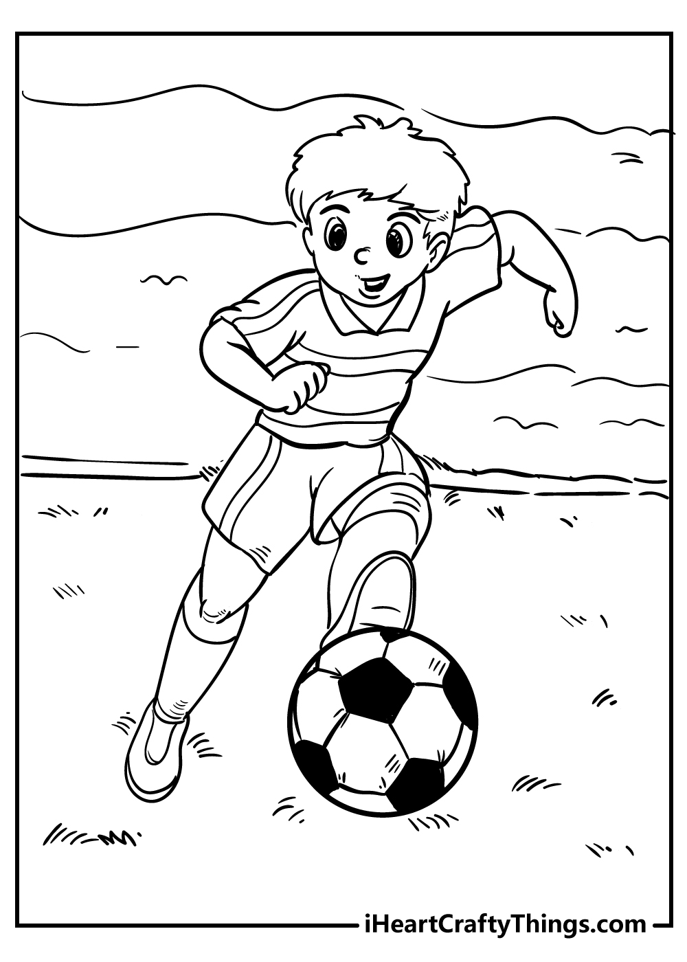 football for boys coloring pages to print 