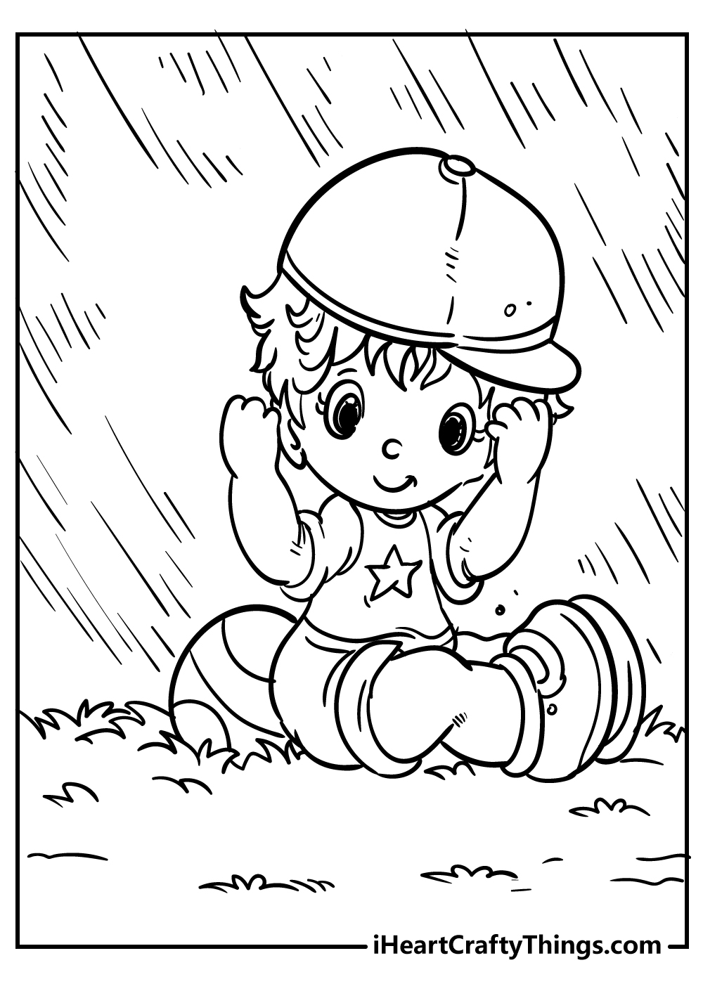 boy playing coloring pages for boys free printable