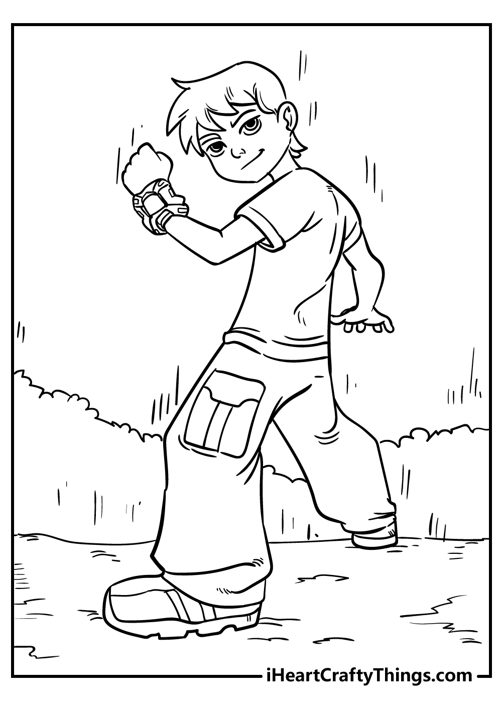 boys coloring pages free print out