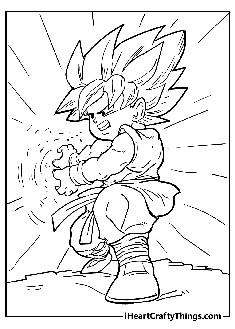 dragon ball coloring pages for boys free printable