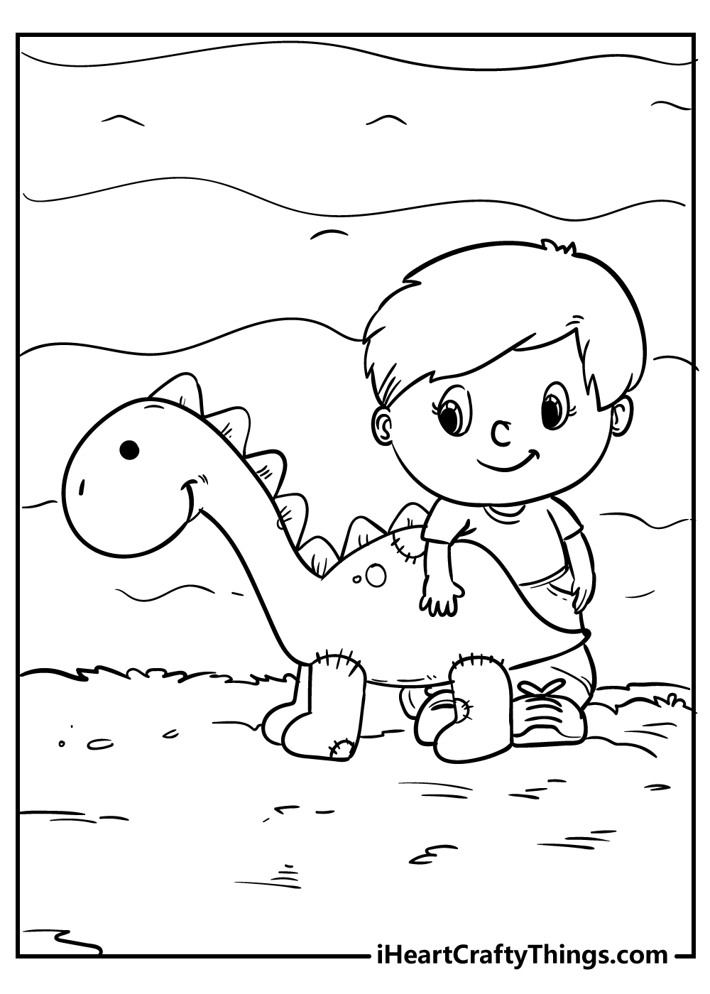 dinosaur coloring pages for boys free print