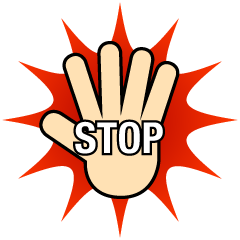 Stop Hand Sign