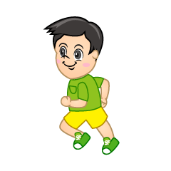 Boy Running