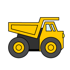 Simple Off-Road Dump Truck