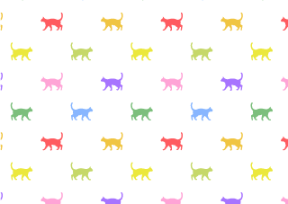 Colorful Cats