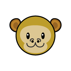 Simple Monkey Face