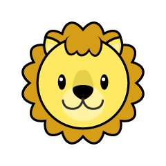 Simple Lion Face