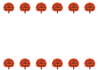 Red Trees Border