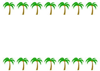 Palm Trees Border