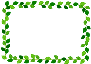 Green Leaves Border