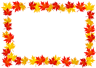 Autumn Leaves Border