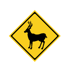 Animal Warning Sign