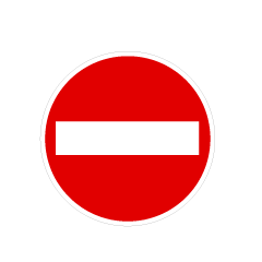 No Entry Sign