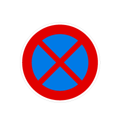 No Stopping Sign