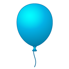 Light Blue Balloon